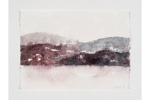 Making Space X, watercolour on Saint Armand, 7x5 in.
